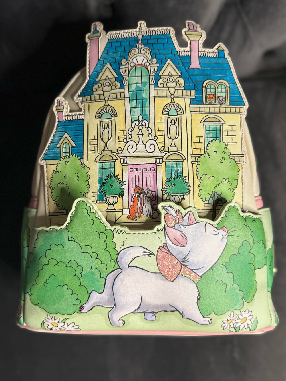 Loungefly Pastel Storybook House & Kitten Mini Backpack - Picture 15 of 15